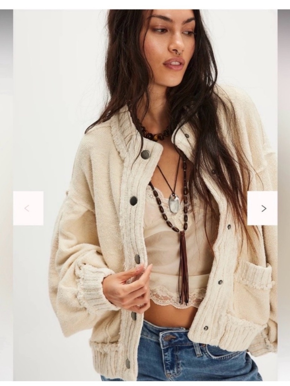 Free people We The Free Cute In This Cardi in tea size small read description